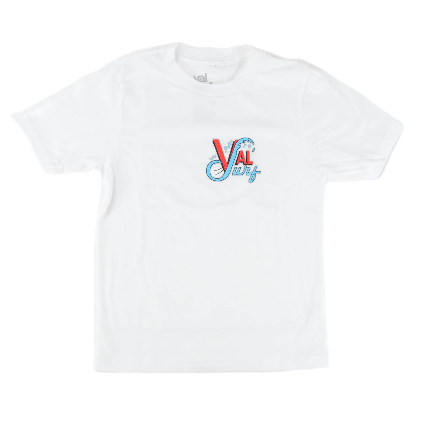 OG Val Surf Tee Youth - White / Full Color Logo
