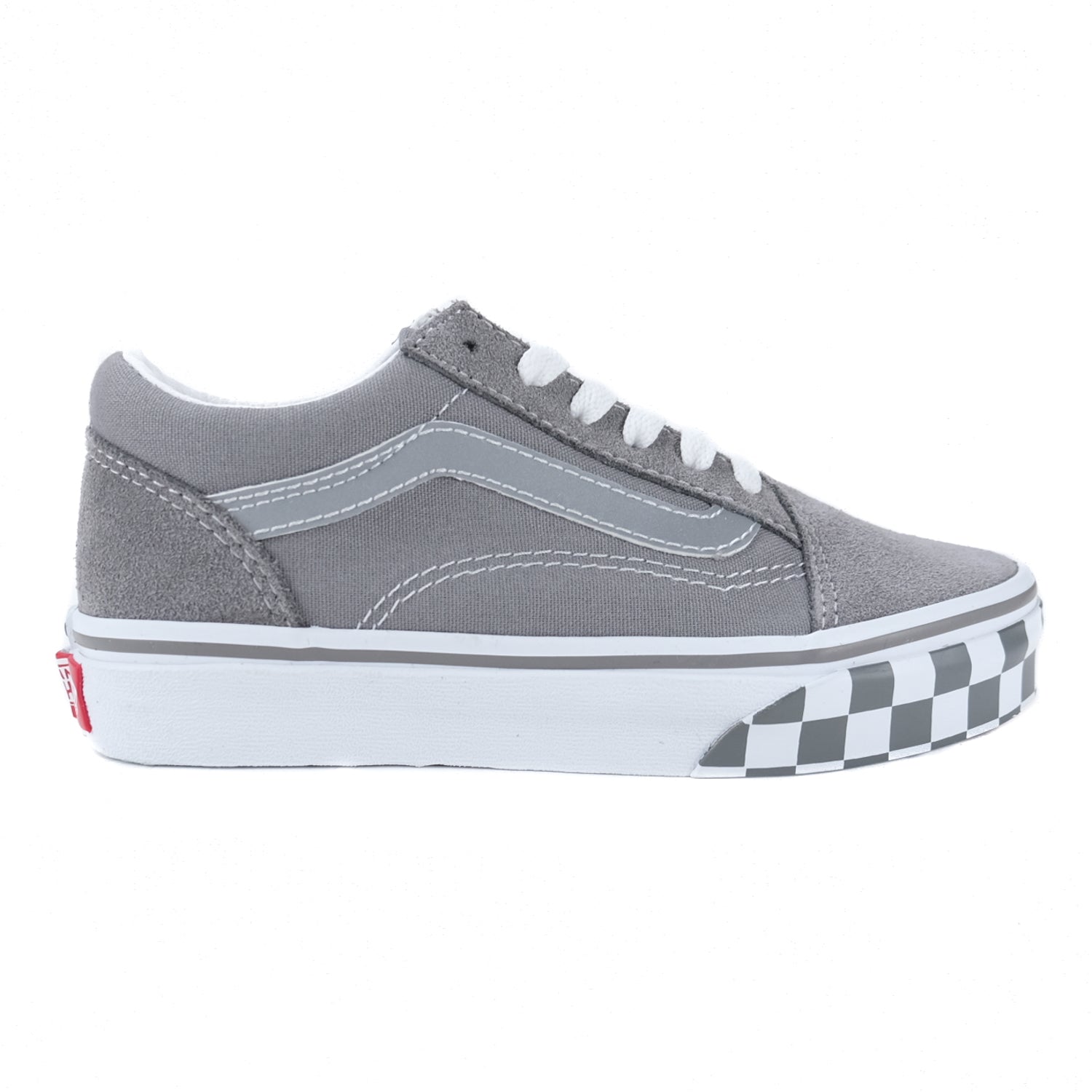 Youth Old Skool - (Reflective Sidestripe) Checkerboard