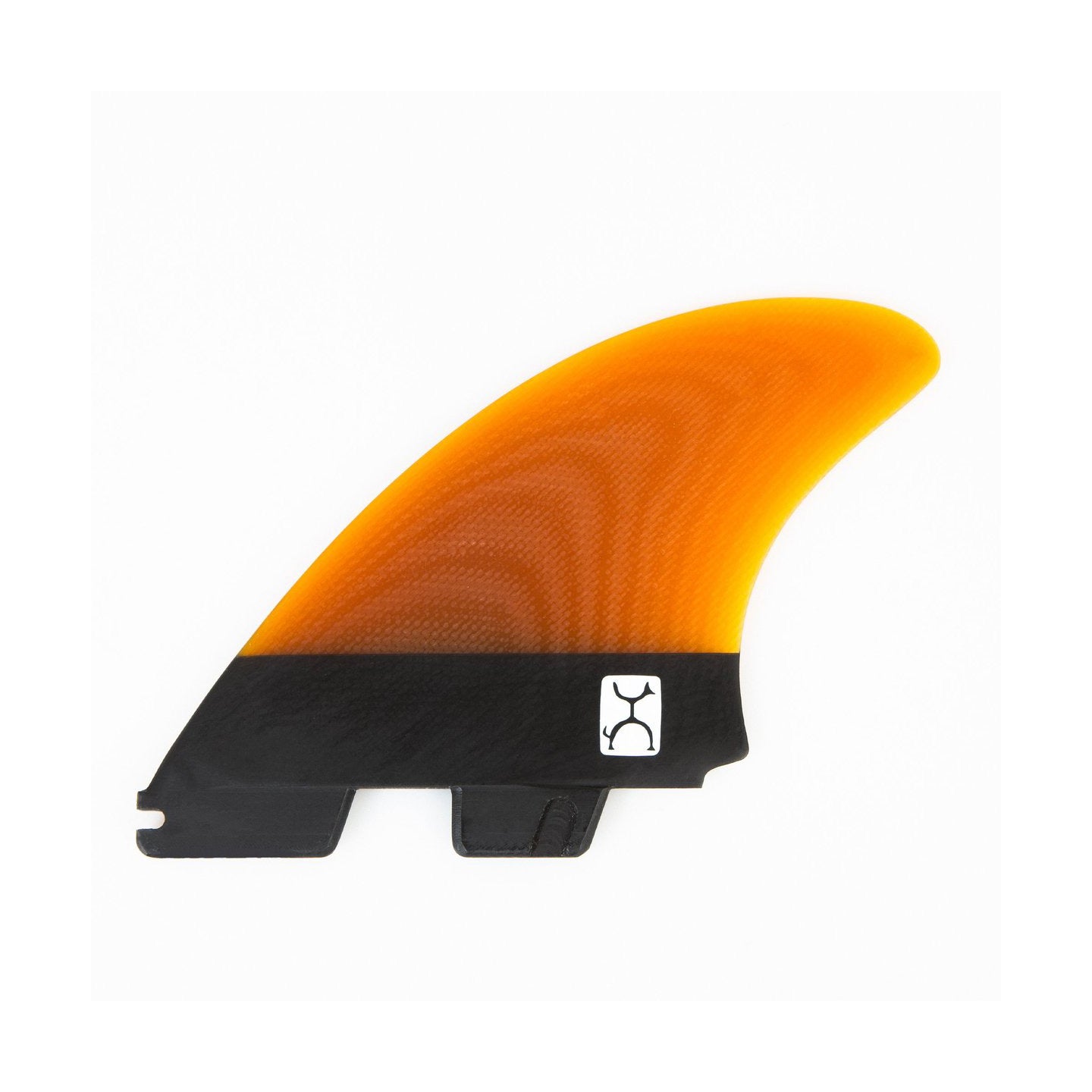 FCS II Rob Machado Tri-Keel Fins (Large) - Black / Orange
