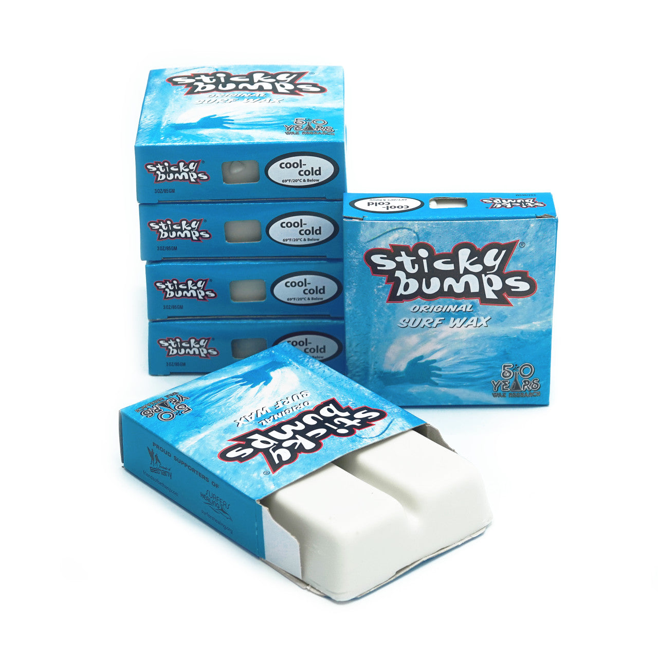 Sticky Bumps Surf Wax, Cool/Cold
