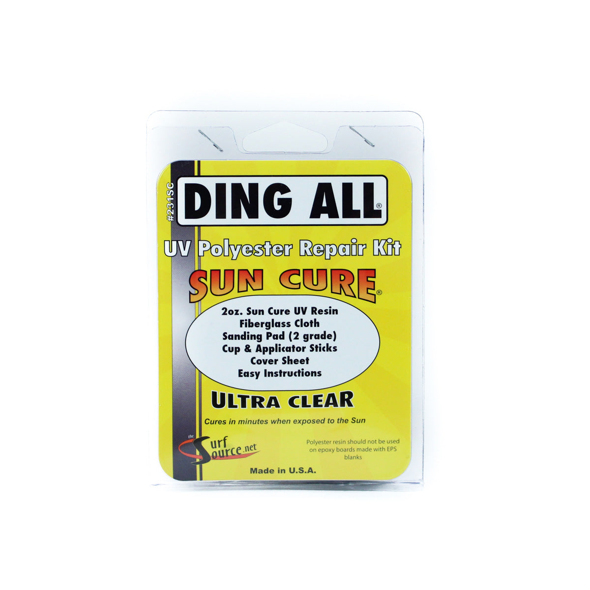 Ding All Sun Cure Repair Kit