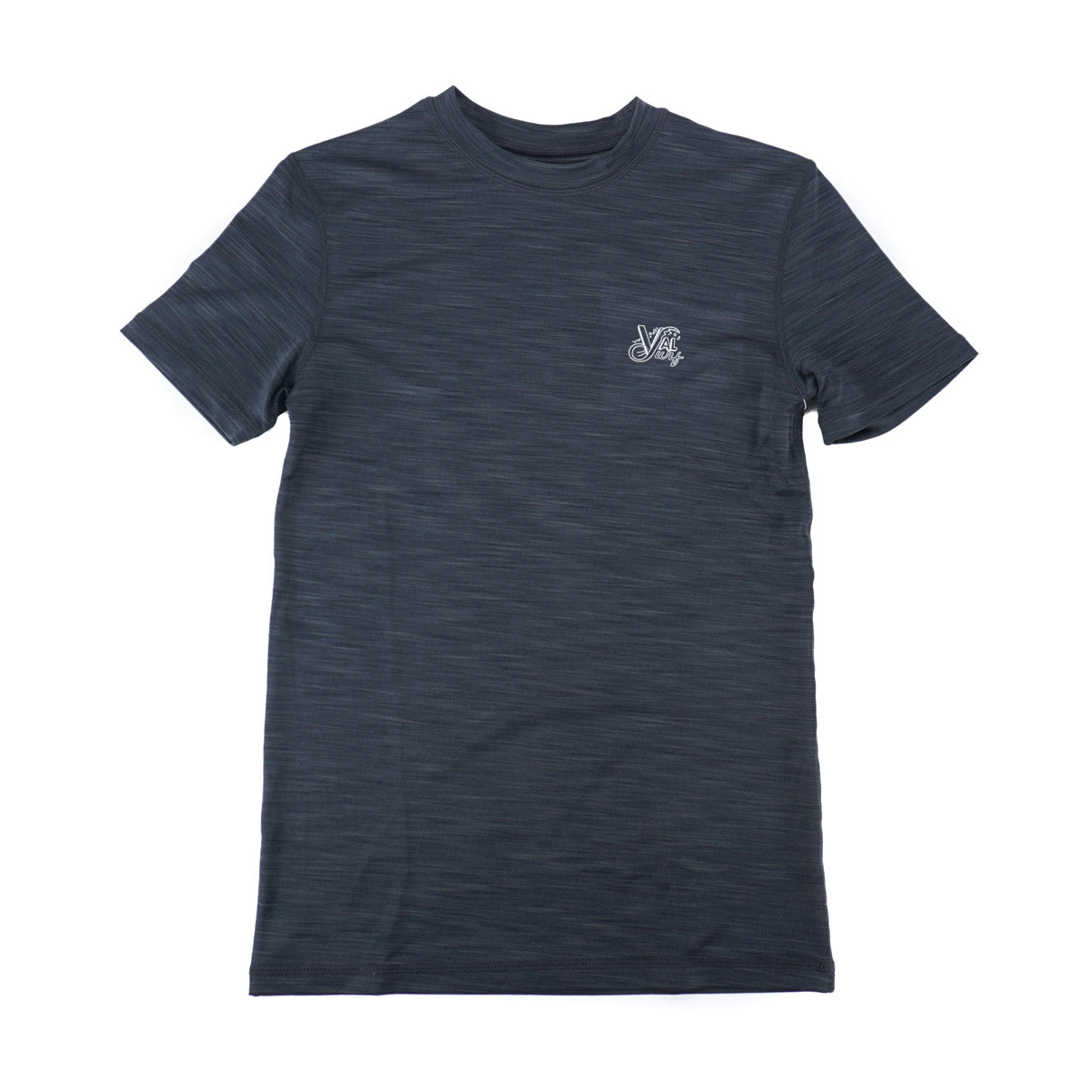 OG Logo Boys Hybrid S/S Sun Shirt - Charcoal