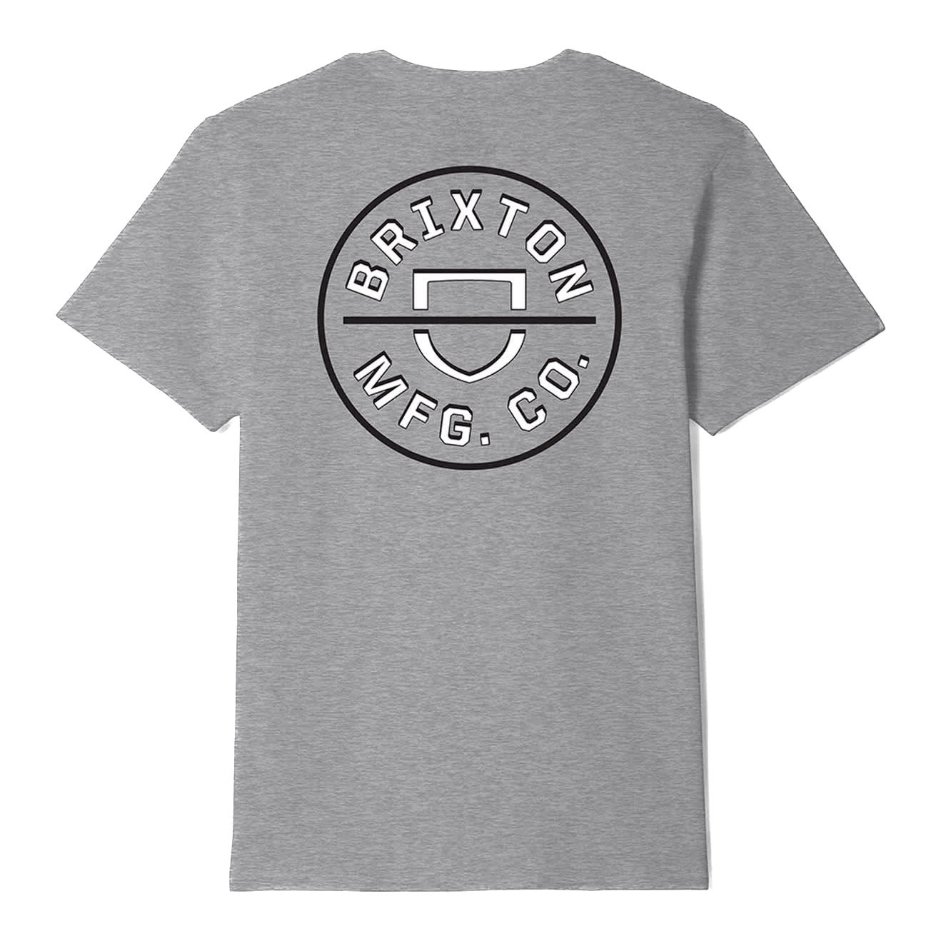 Crest II S/S STD - Heather Grey/White/Black