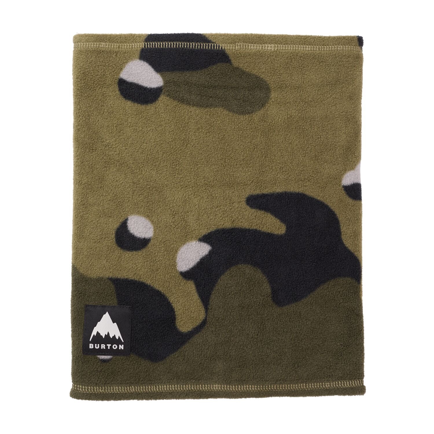 Kids' Neck Warmer, Forest Moss Cookie Camo