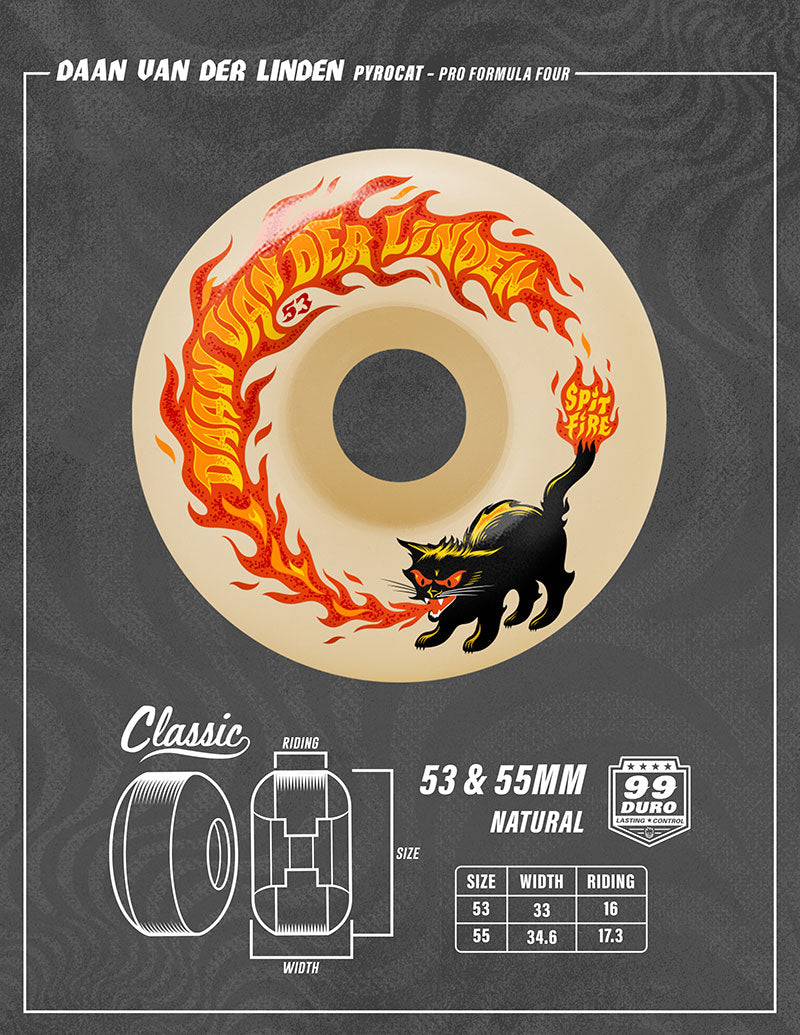 F499 Daan Pyrocat Classic - 53MM