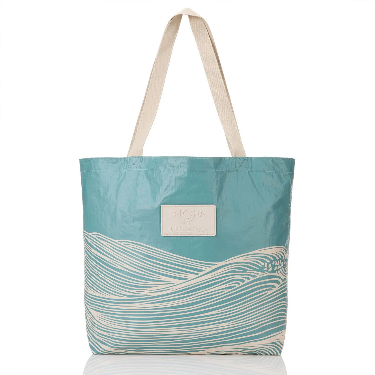 Sea Reversible Tote - Tide/Sandstone