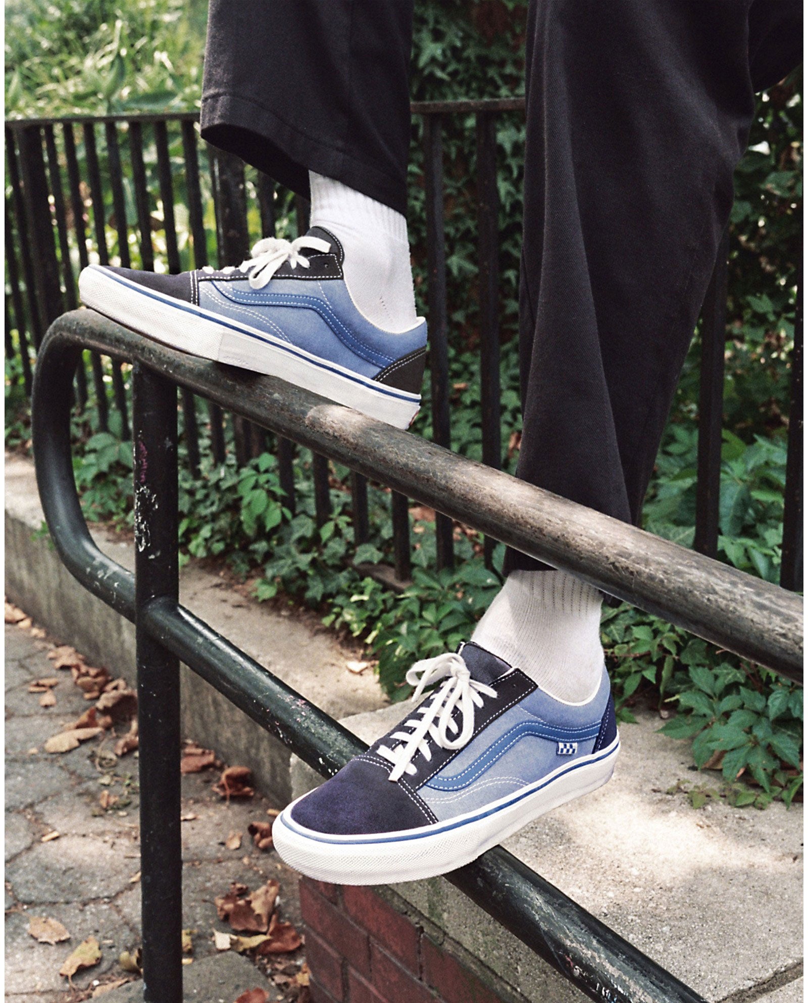 Skate Old Skool (Elijah Berle) - Vintage Blue