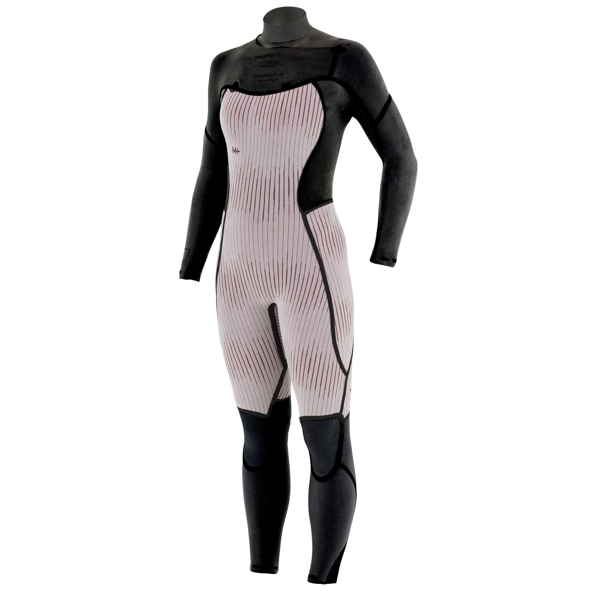 product image 2024 Womens Magma Front Zip 5.4.3 - Black