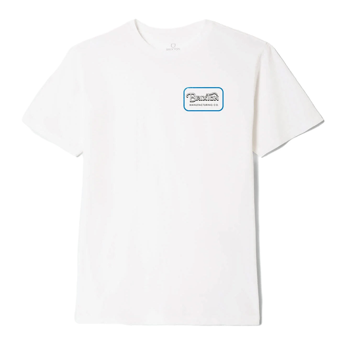 Grade Standard S/S Tee - White/Washed Black/Medium Blue