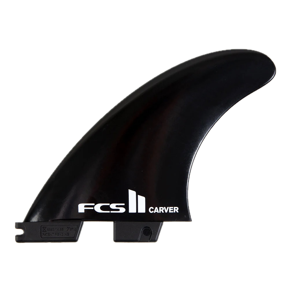 Carver Med Quad Rear Retail Fins - Black