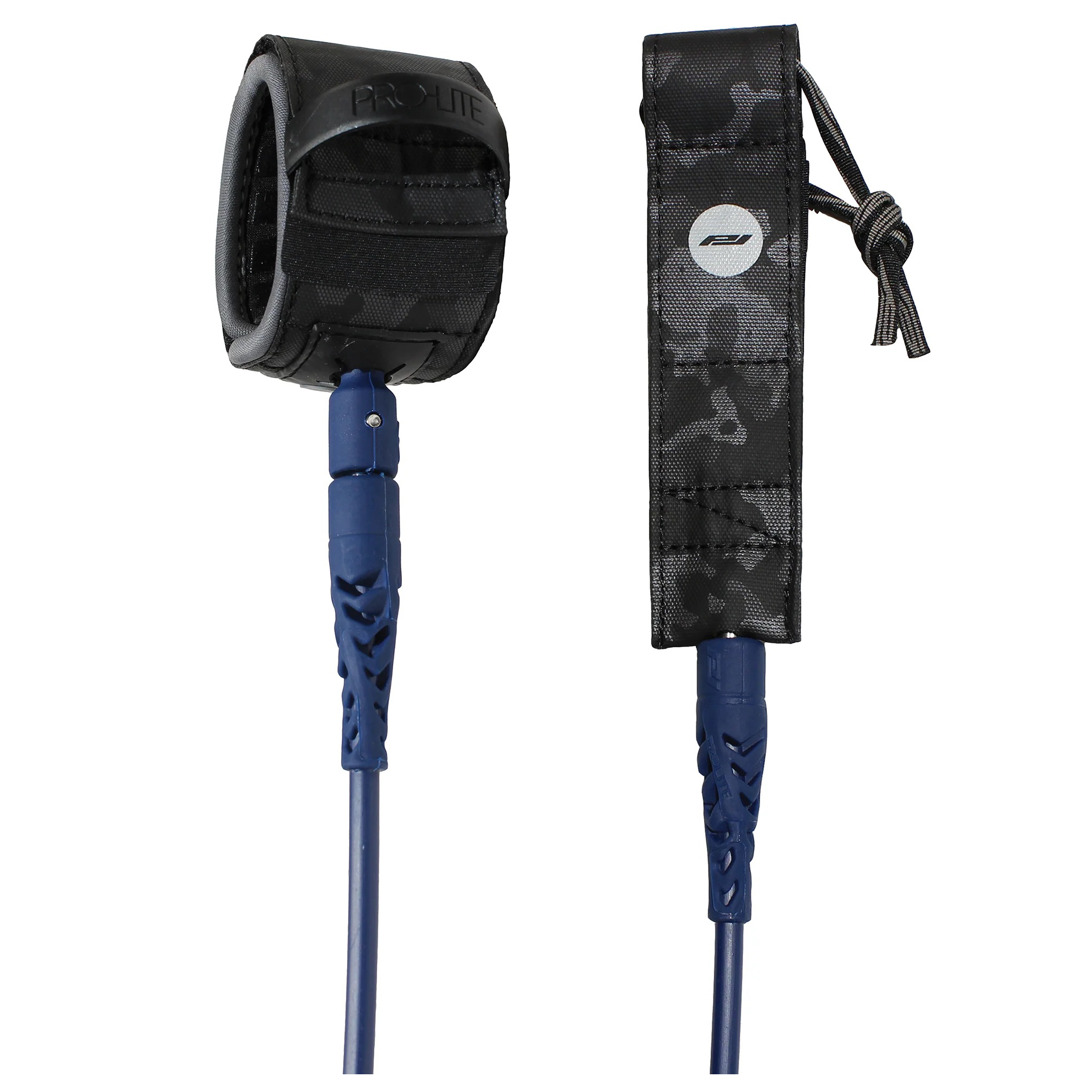 ProLite 8'0" Freesurf Dbl Swivel Leash-7mm, Navy-03