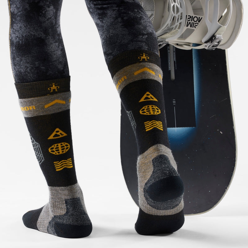 Snowboard Full Cushion Arbor OTC Socks - Black