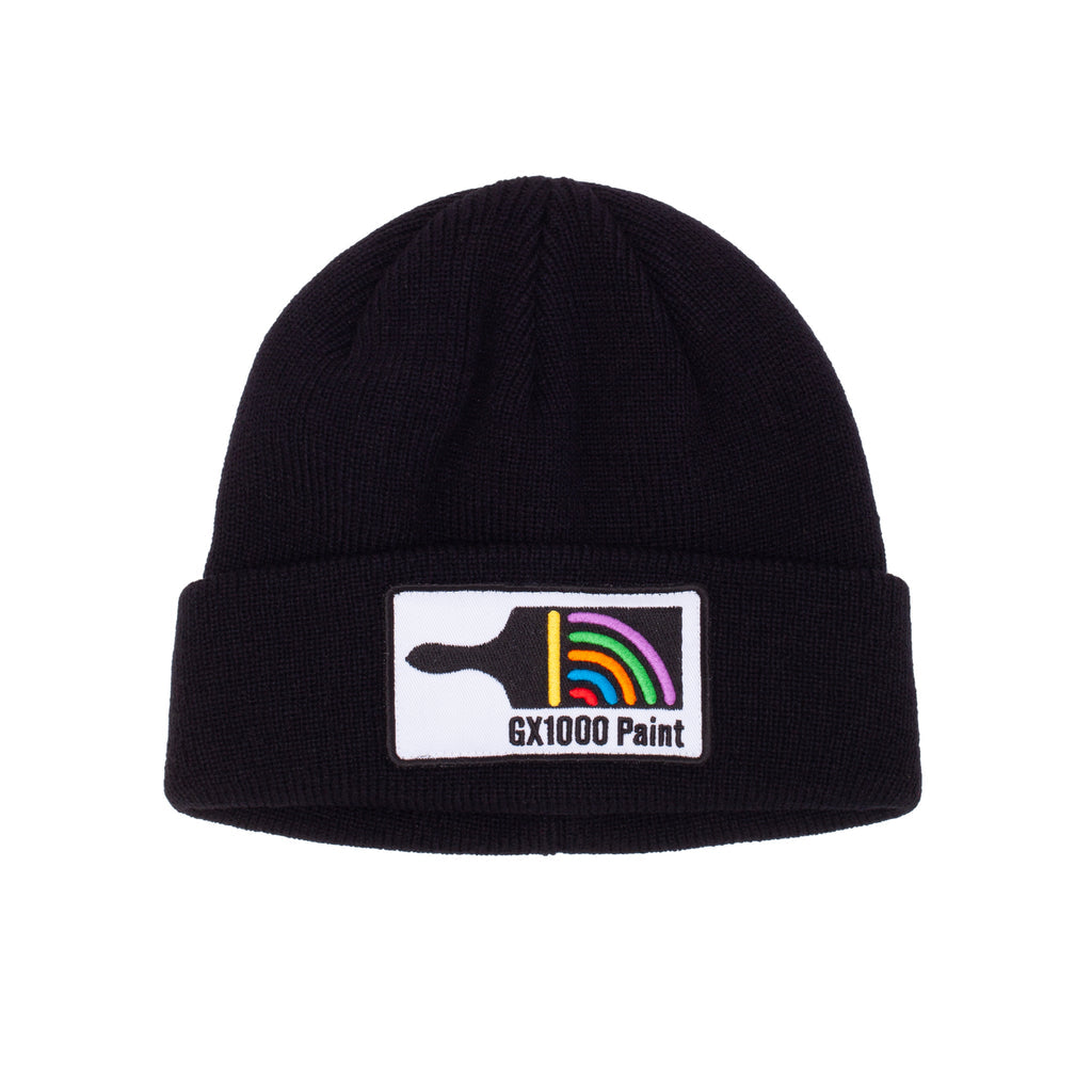 Paint Beanie - Black