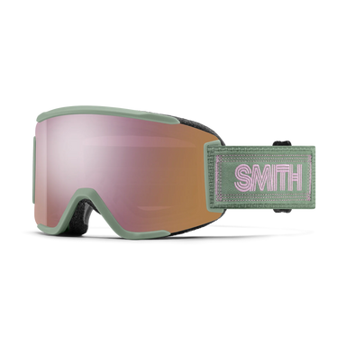 Smith - Squad S - Olive Warm Steel - ChromaPop Everyday Rose Gold Mirror