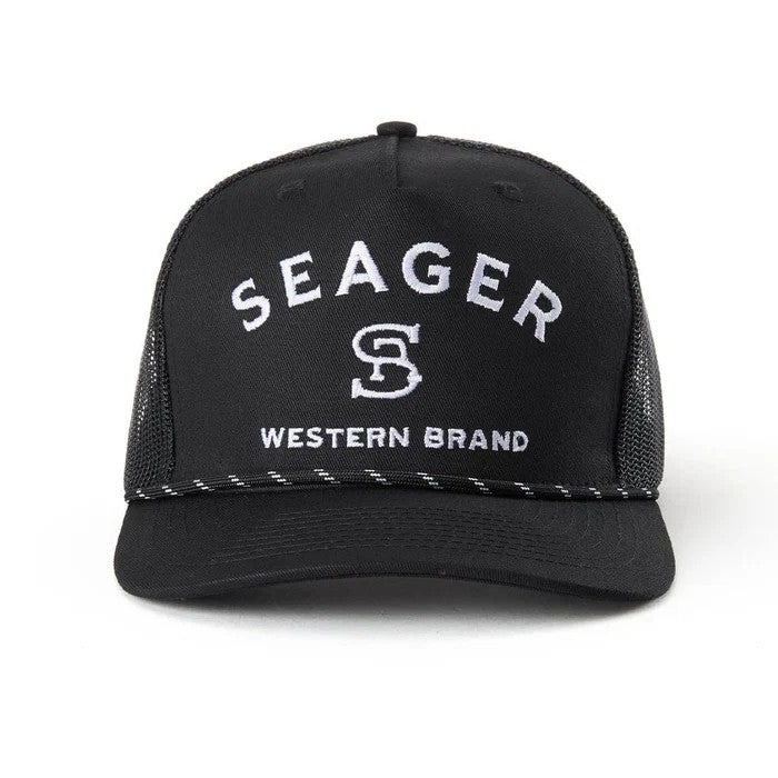 Branded Trucker Snapback - Black - O/S