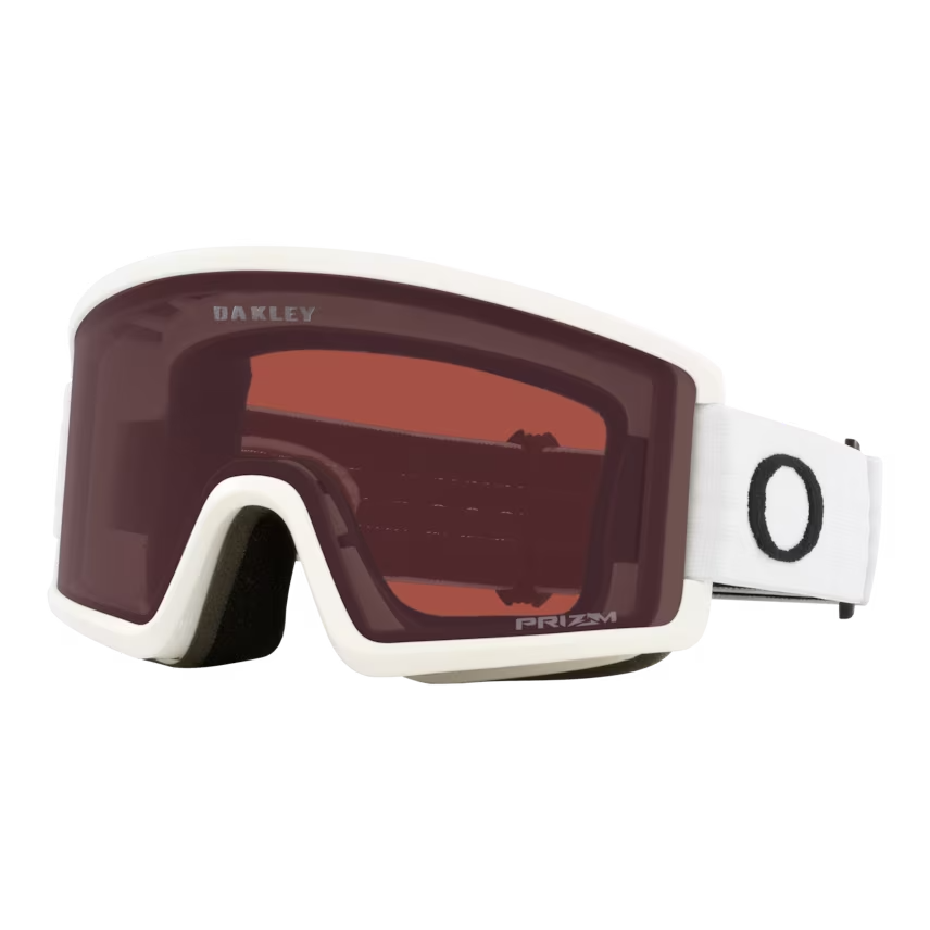 Target Line M - Matte White W/ Prizm Snow Dark Grey