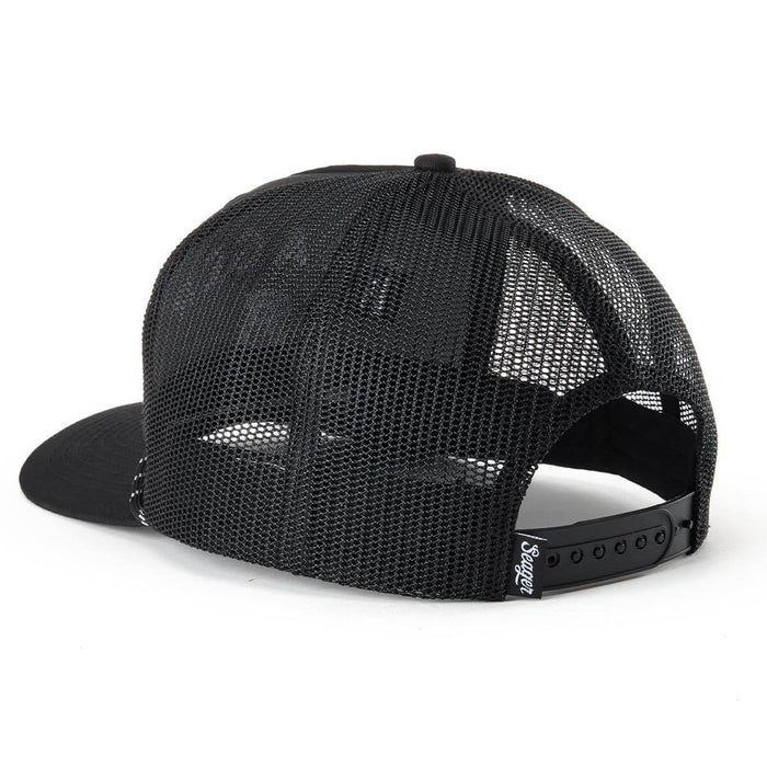 Branded Trucker Snapback - Black - O/S