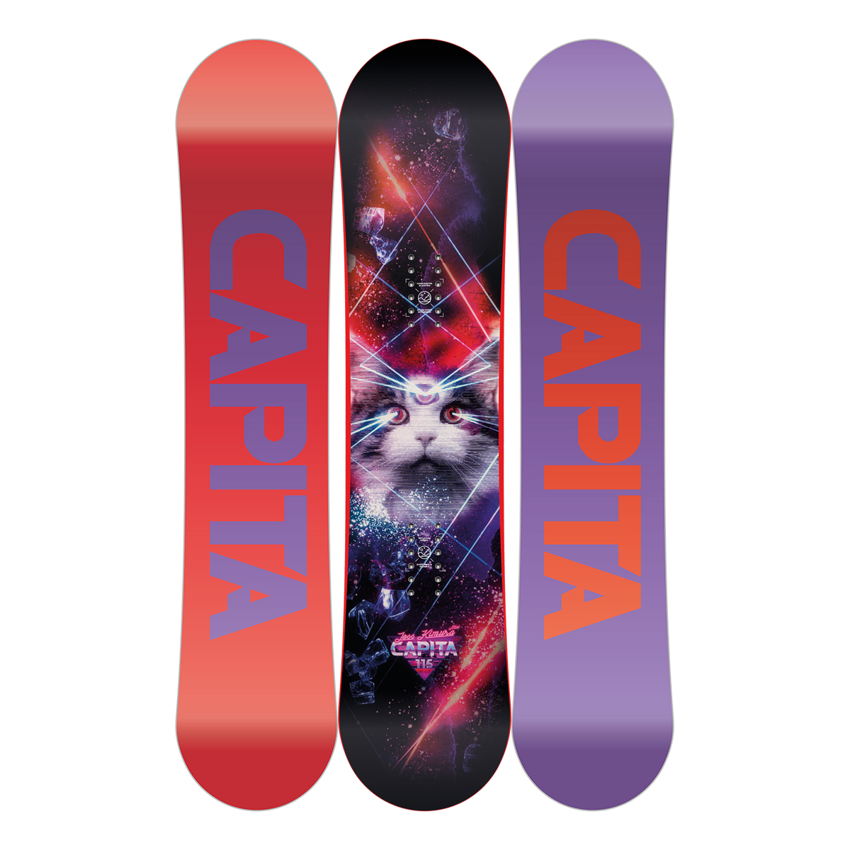 capita jess kimura pro snowboard Women's The Equalizer 2026 146 theyre everything youve come to expect from a CAPiTA in a simplified CAPiTA Jess Kimura Mini Snowboard