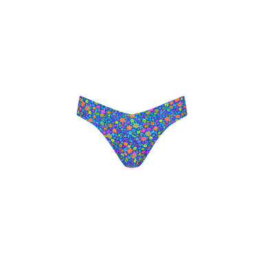 Kulani Kinis - Womens Cheeky V Bikini Bottom - Electric Bloom
