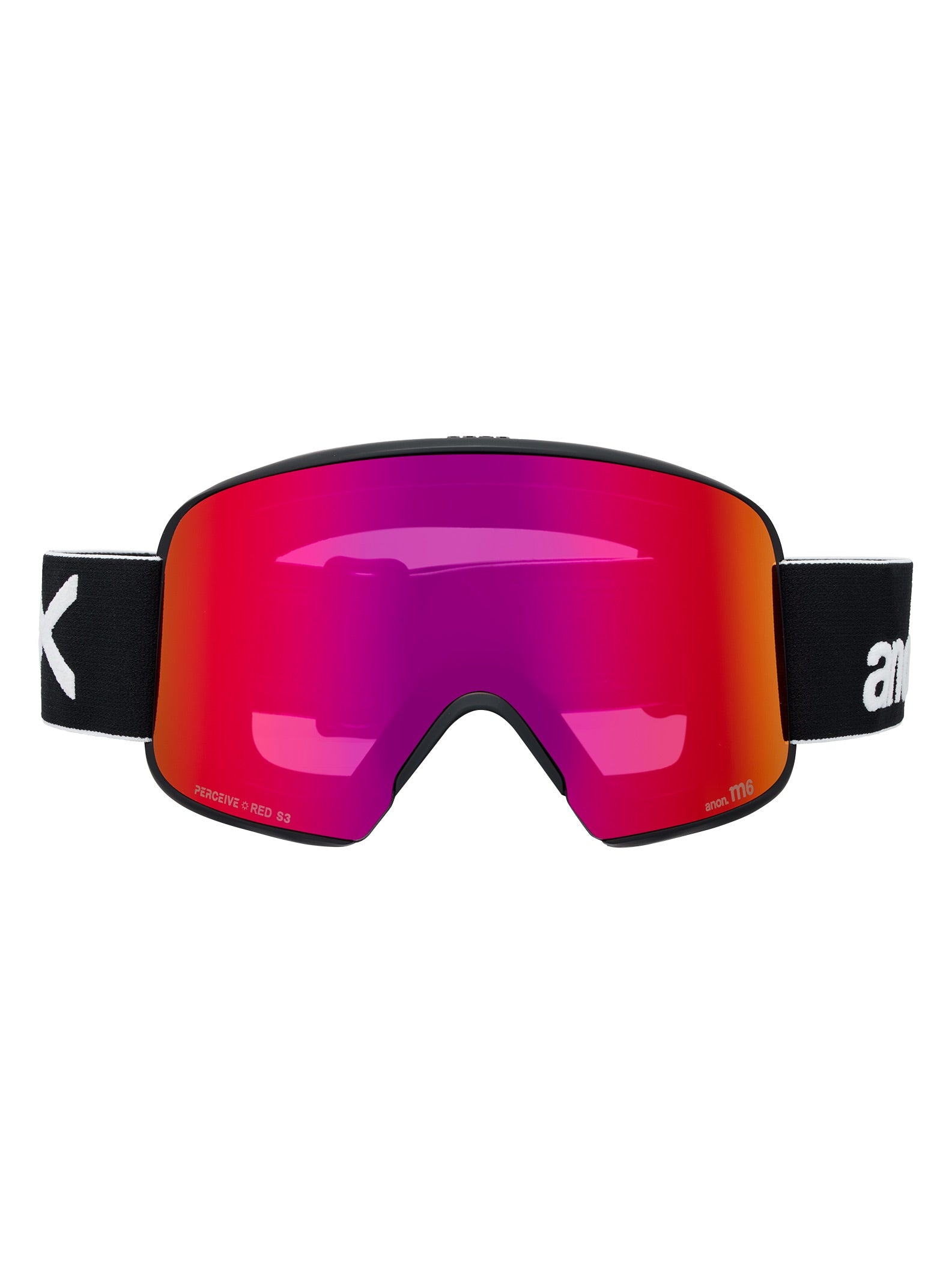 M6 Goggles - Black/Perceive Sunny Red