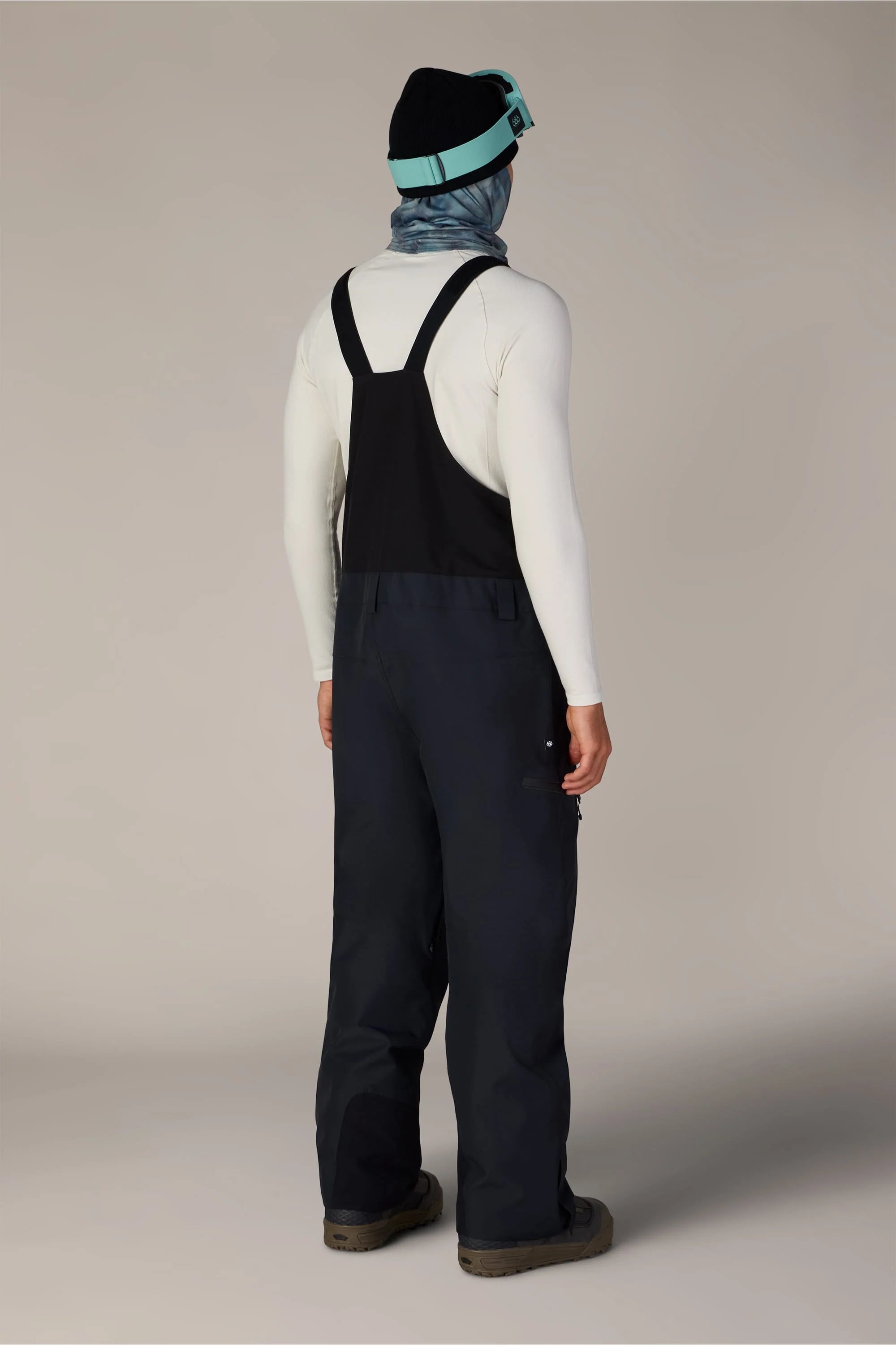 Mens Lockup Shell Bib - Black