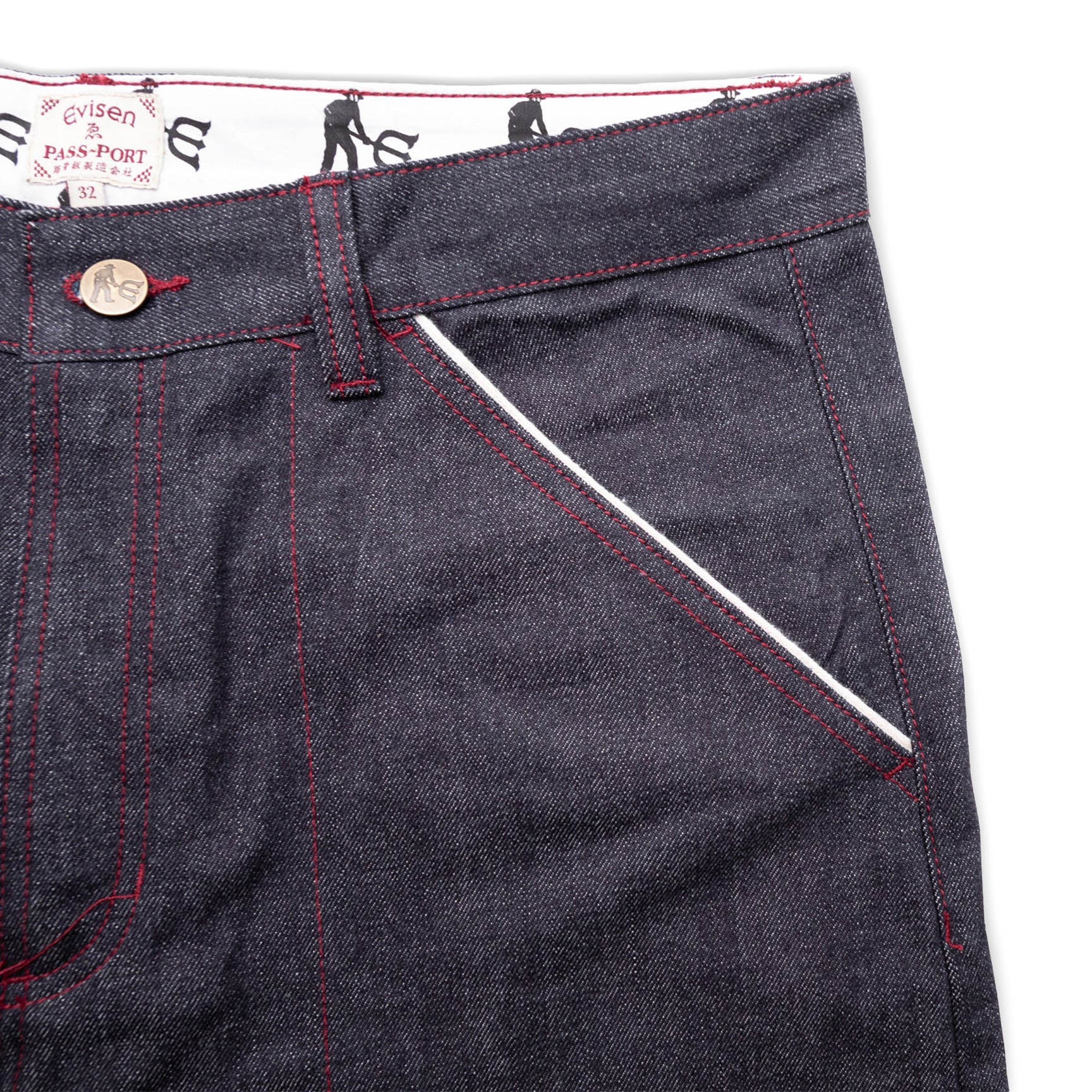 Selvedge Denim Workers Pant - Raw — Val Surf