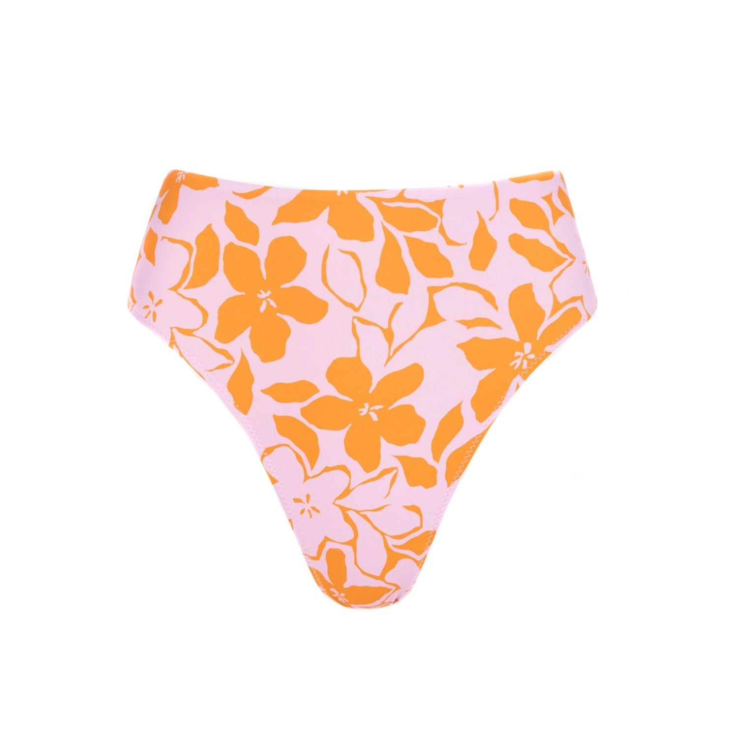 Bora Bora Floral Hi Waist Pant - Pink