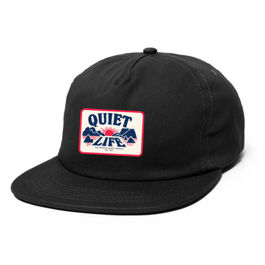 The Quiet Life - Sunset Patch Hat - Black