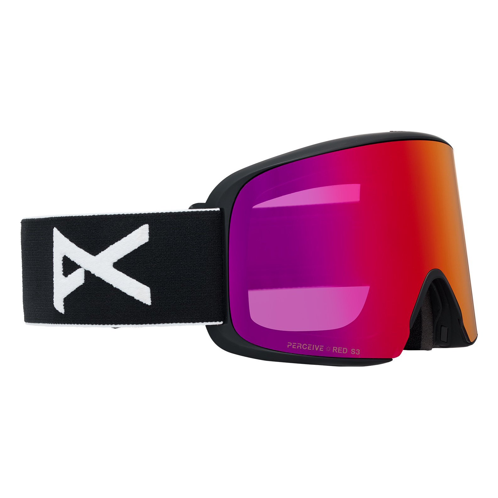 M6 Goggles - Black/Perceive Sunny Red