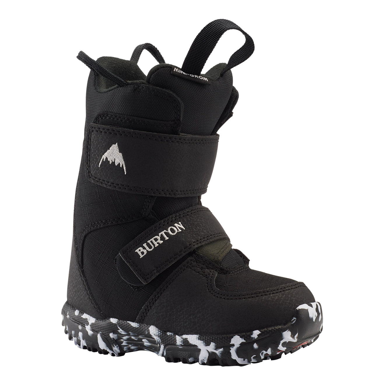 Toddlers' Mini Grom Snowboard Boots, Black