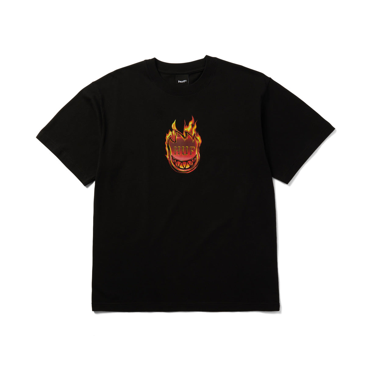 Spitfire Flame Galaxies S/S Tee - Black