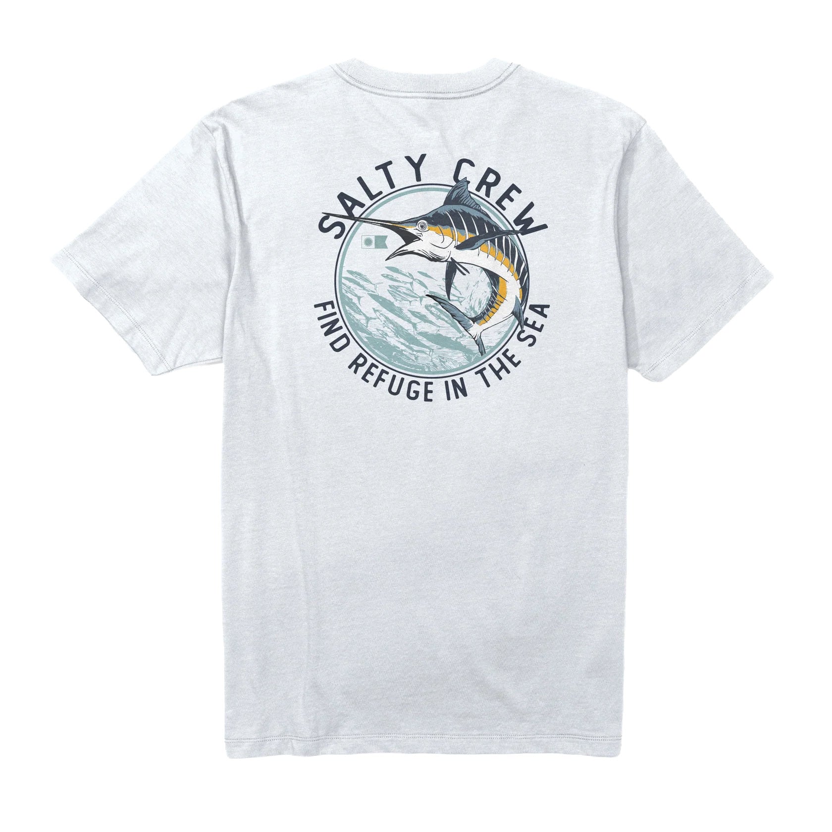 Schooled Crew Tee - White