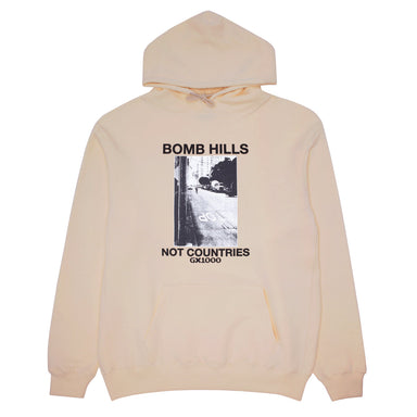 GX1000 - Bomb Hills Not Countries Hoodie - Sand W/ Black
