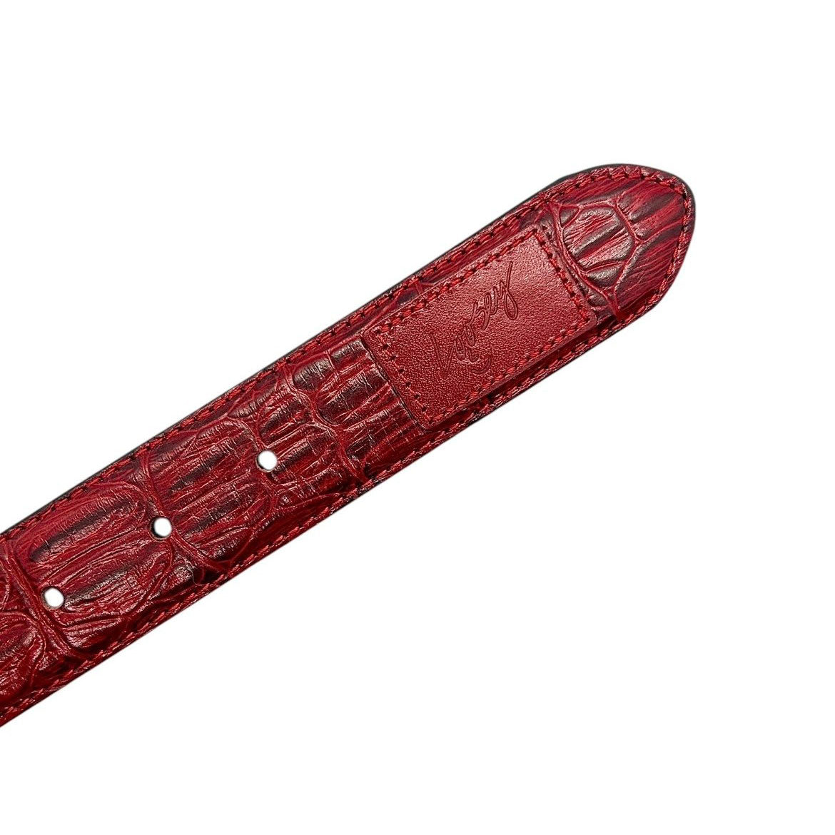 Premium Croc Skin - L/XL - Matt Price (Red)