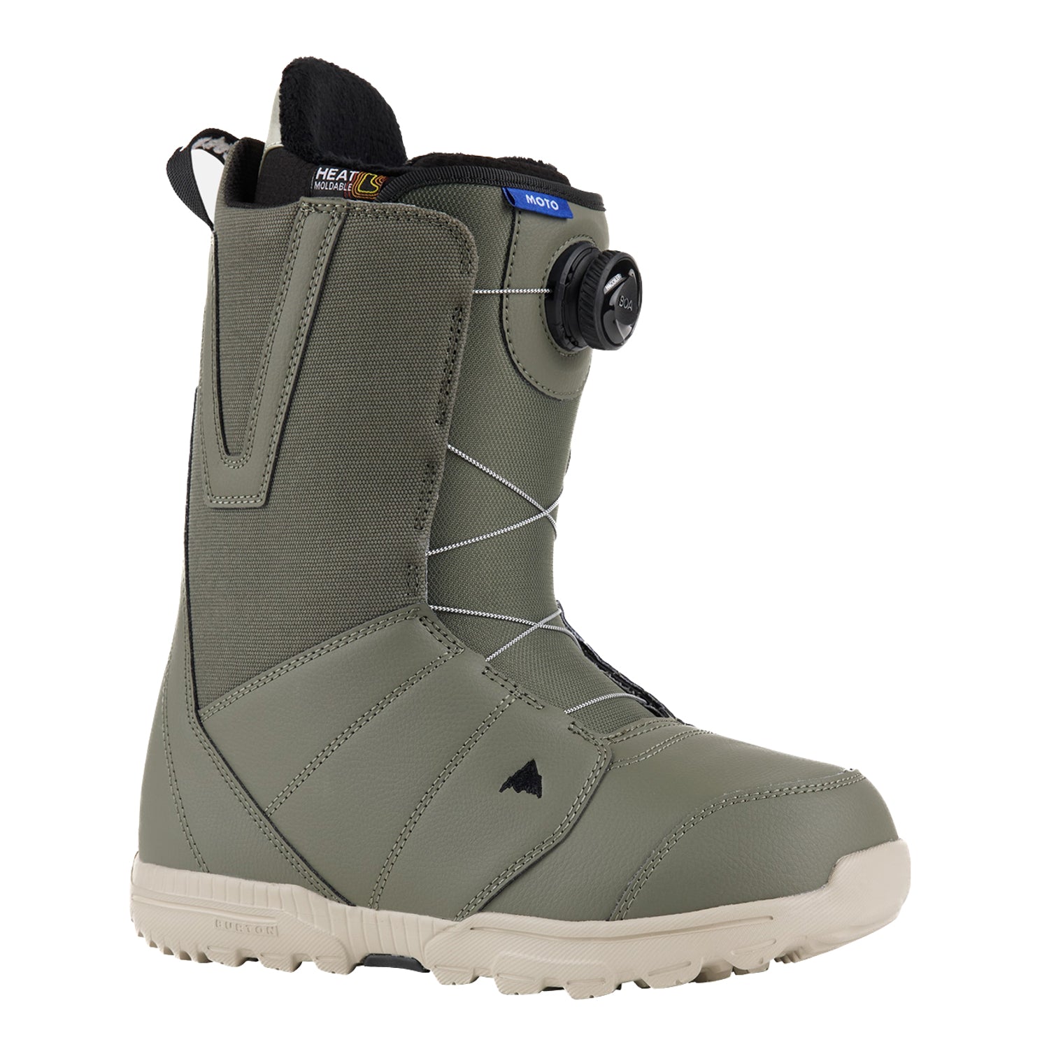 Men's Moto BOA® Snowboard Boots, Forest Moss