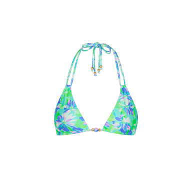 Kulani Kinis - Halter Bralette Bikini Top - Monaco Whispers