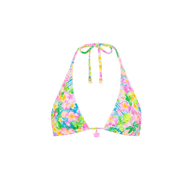 Kulani Kinis - Womens Classic Tie Halter Bikini Top - Summer Daydreams