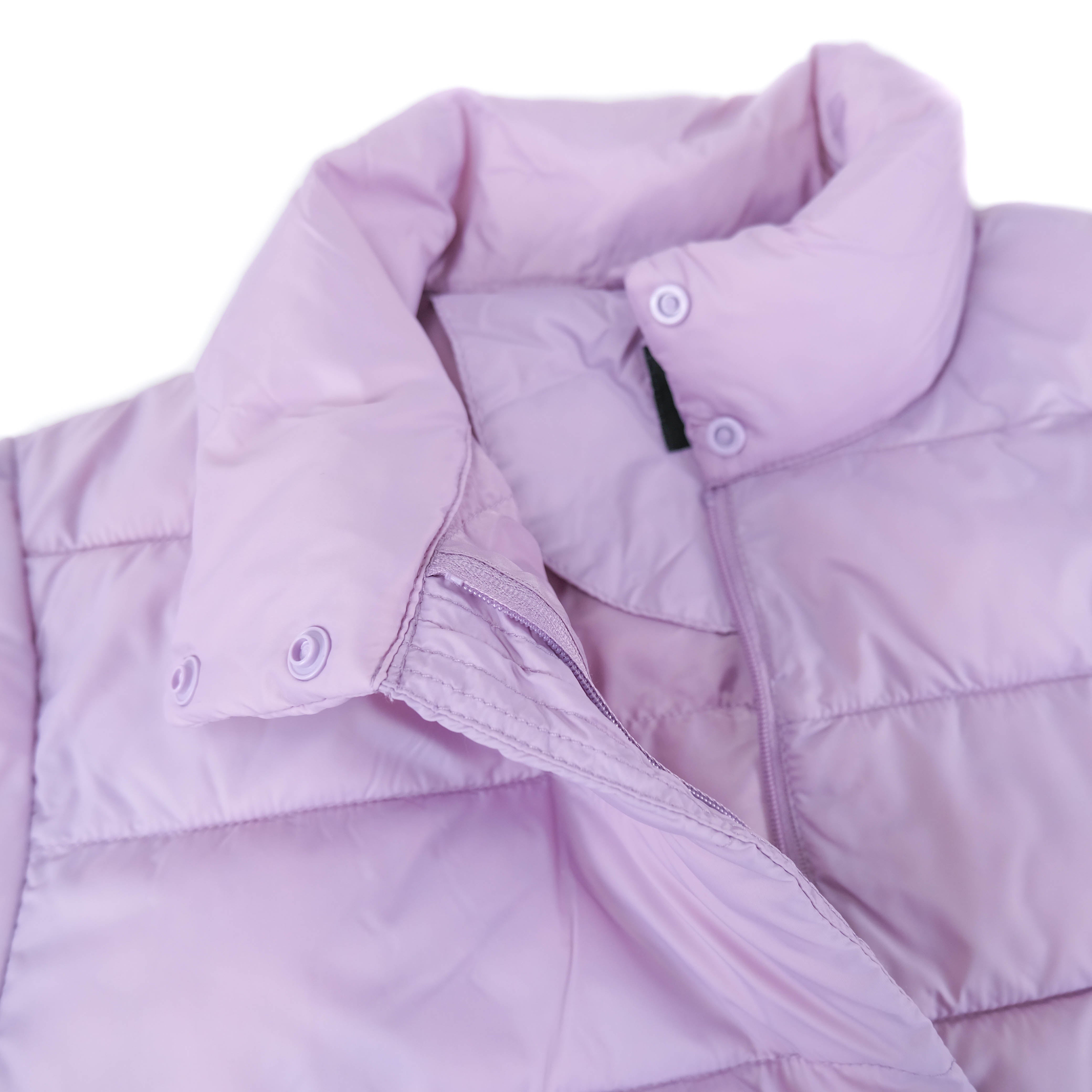 Womens OG Logo Spinnaker Crew Puff Jacket, Pink