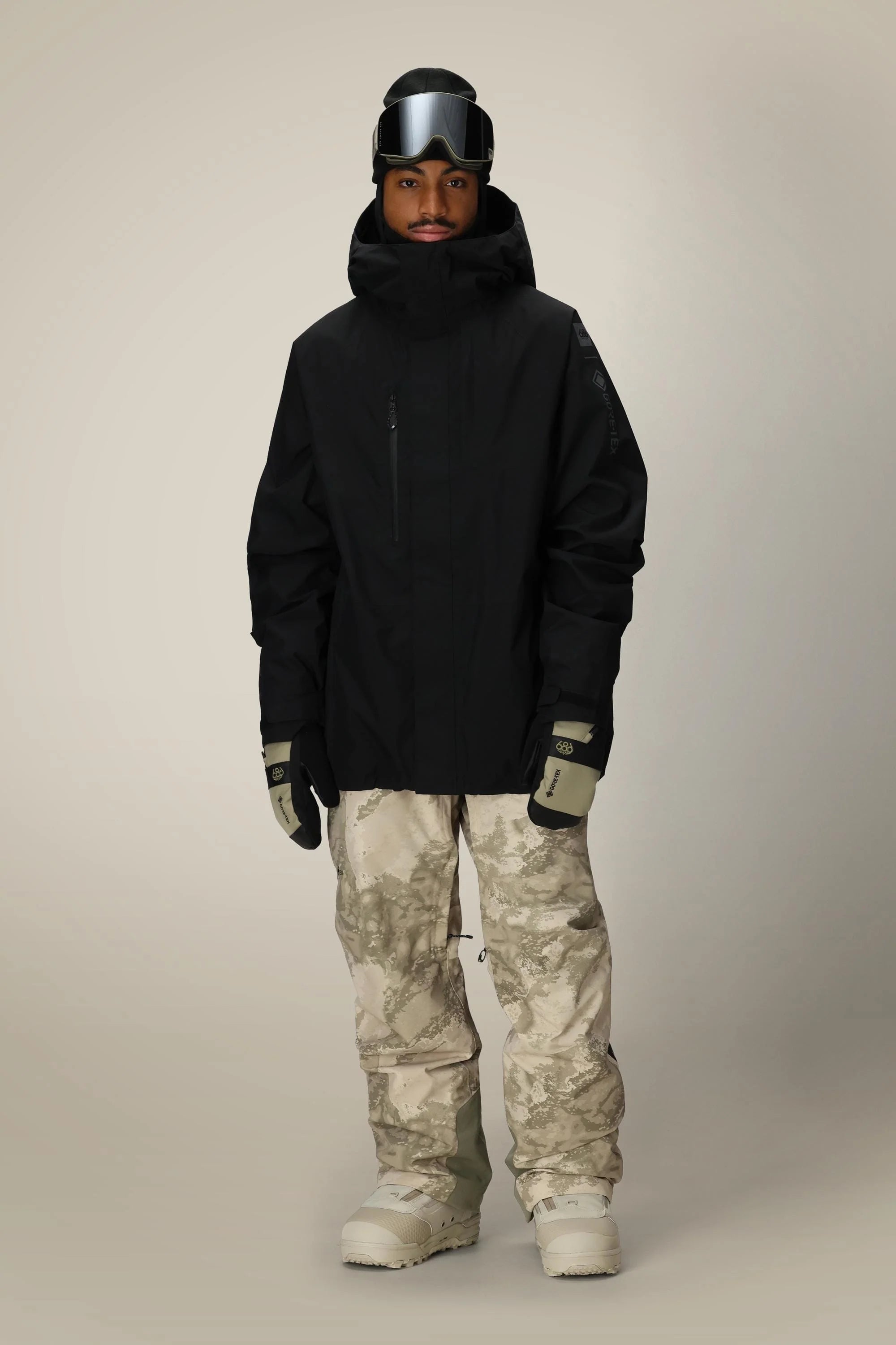 Mens Gore-Tex Shell Jacket - Black