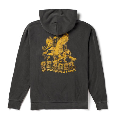 Seager - Premium Reserve Hoodie - Pigment Black