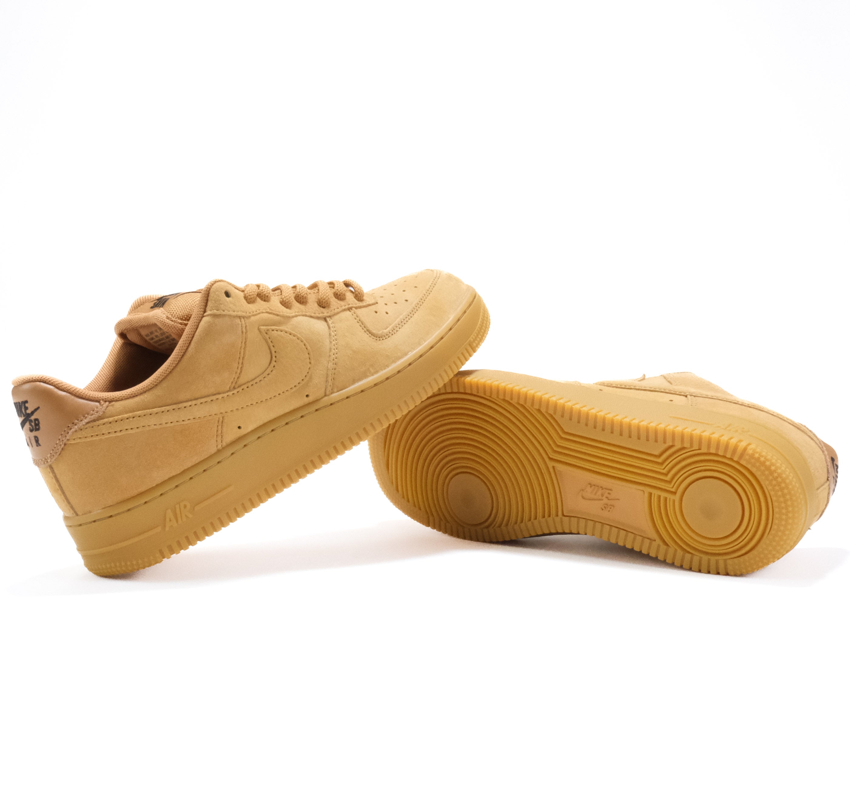 Nike SB Air Force 1 - Flax/Black/Gum