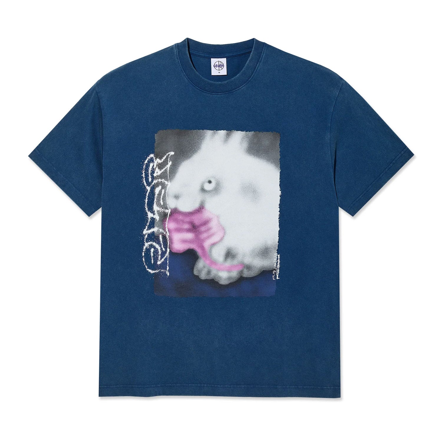 Rabbit S/S Tee - Washed Blue
