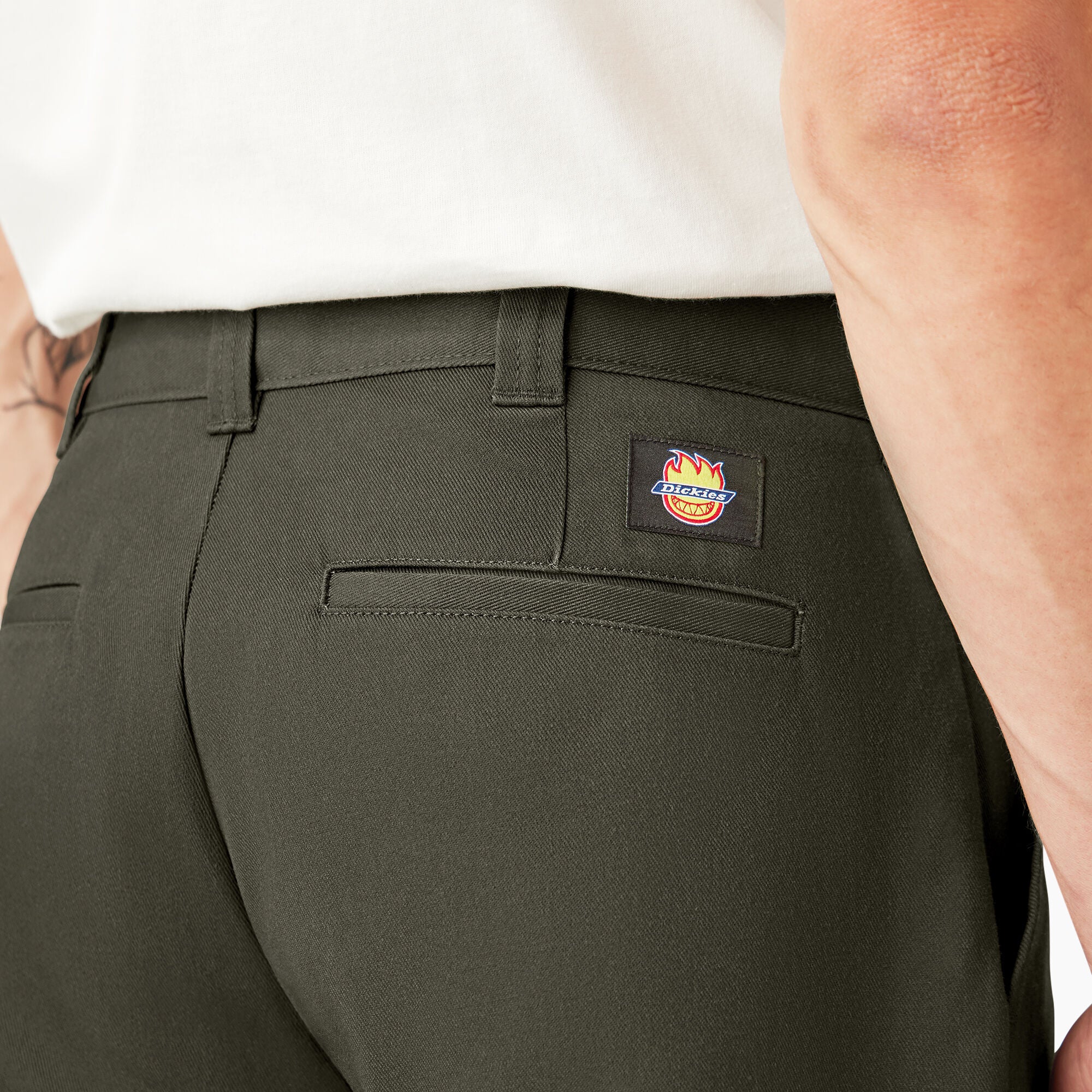 Dickies x Spitfire Regular DBL Knee 32 Inseam - Olive Green