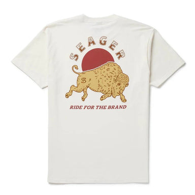 Seager - Ride For The Brand Tee - Vintage White