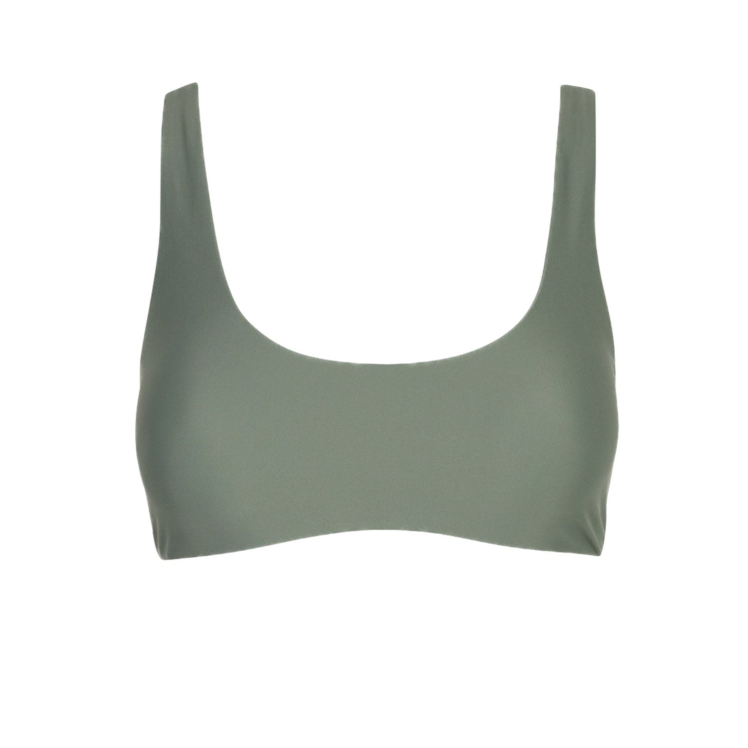Classic Crop Top - Olive