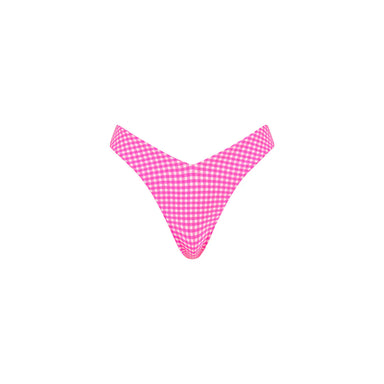 Kulani Kinis - Womens Y Cheeky Bikini Bottom - Pink Diva