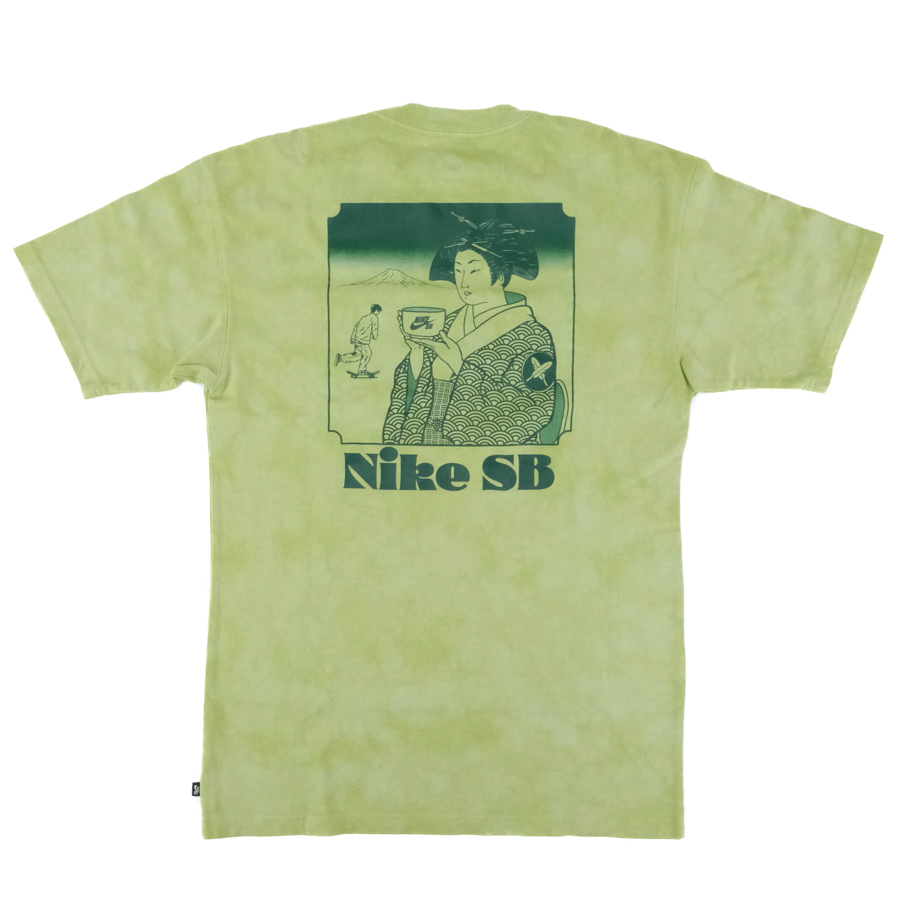Yuto S/S Tee - Olive Aura