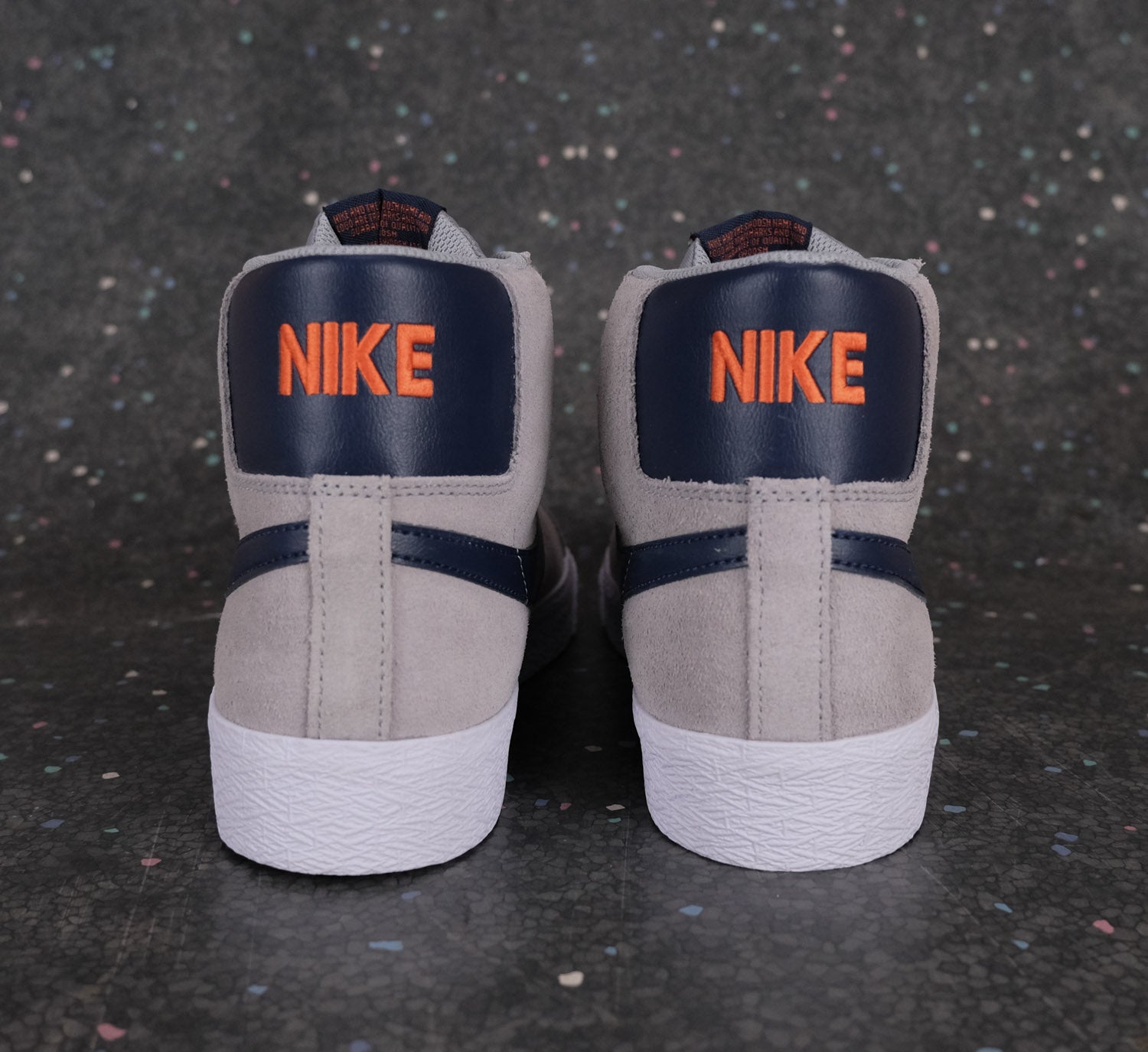 Nike SB Zoom Blazer Mid - Wolf Grey/Midnight Navy