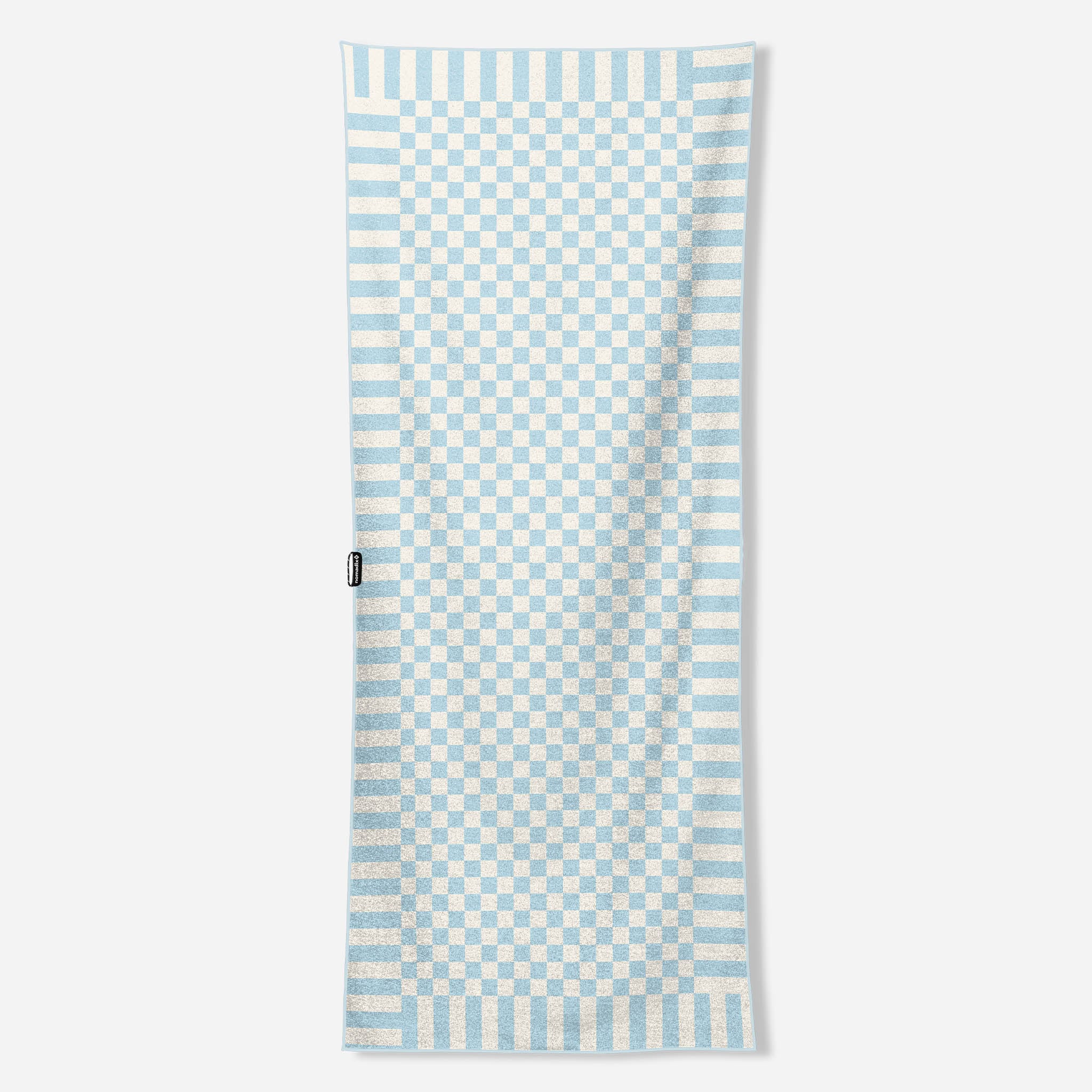 Original Towel - Checked Out Pale Blue Sky