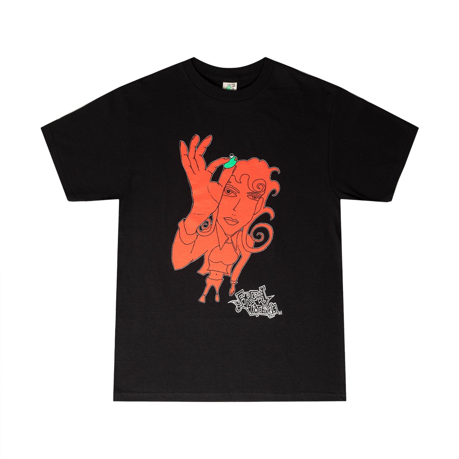 No Frog Zone S/S Tee-Black